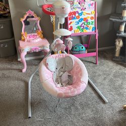 Baby Elephant Swing 