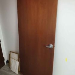 Solid Core Commercial Grade Wood Door 