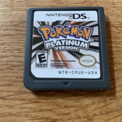 Authentic Pokemon Platinum Version Nintendo DS cartridge Only 