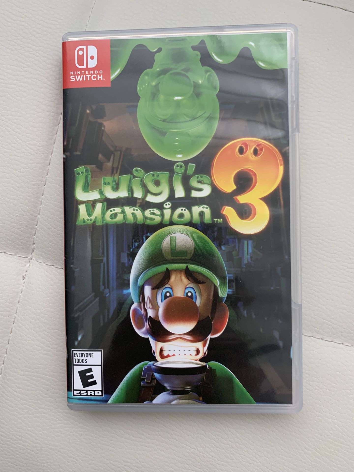 Luigi's Mansion 3 Game for Nintendo Switch, Like New excellent.   Cash or Venmo $40 Firm 