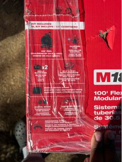 Brand new M18 TM 100' Flexible Modular Pipeline Inspection System
