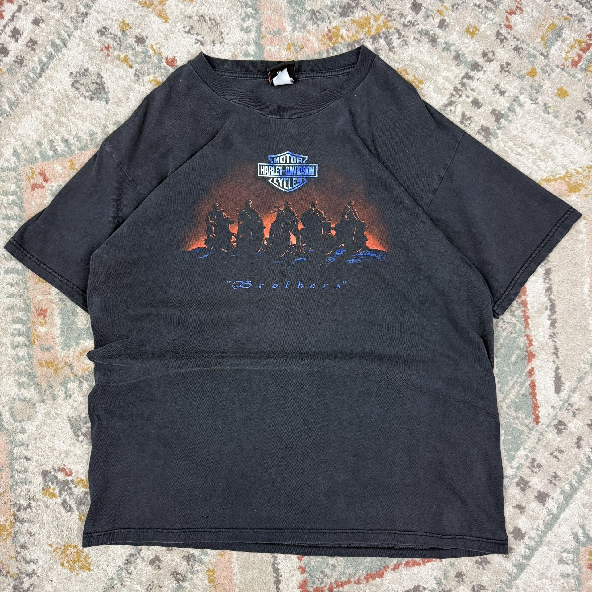 Vintage Harley Davidson Brothers T Shirt