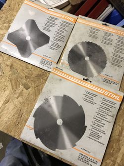 Stihl saw blade lot... new. 3