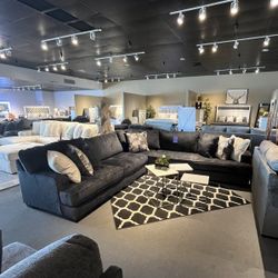 Grey 3PC Sectional Couch