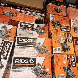 Ridgid electric heavy duty circular saws 7-1/4” 