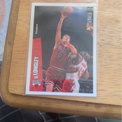 Basketball card Luc Longley