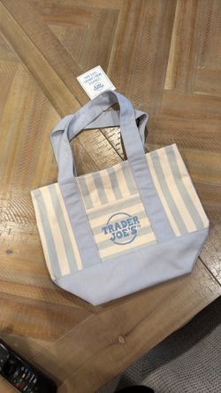 Trader joes bag blue
