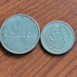 🇨🇦1962 Canada Silver Coins 🇨🇦