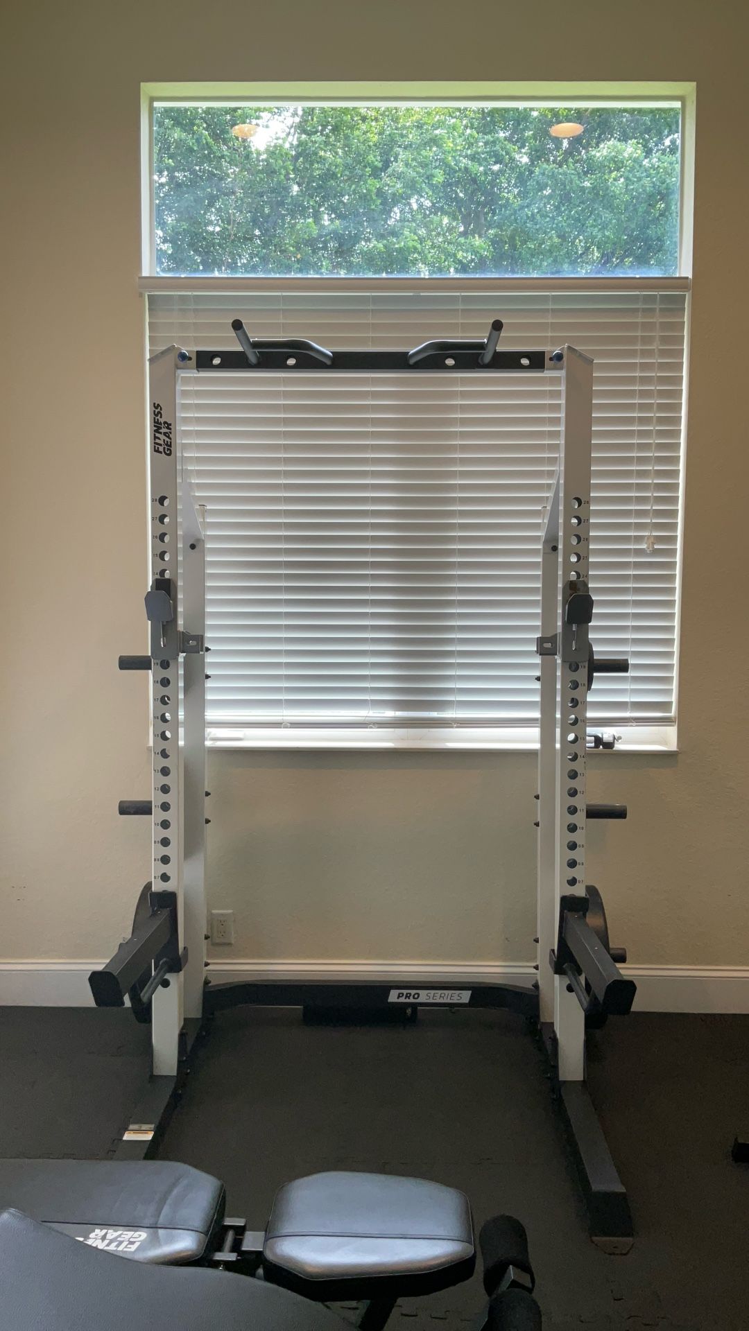 Fitness Gear Squat Rack (Weights Not Included)