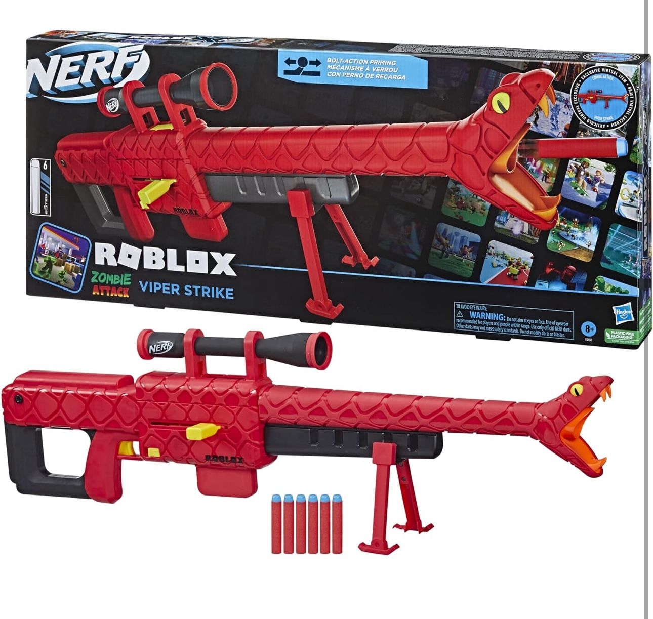 New: NERF Roblox: Viper Strike