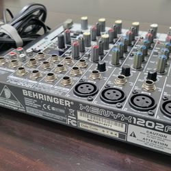 XENYX1202FX Audio Mixer