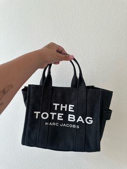 Marc Jacobs The Tote Bag Mini Black Canvas