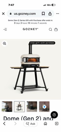 Gozney pizza oven, brand new Dome, Gen2