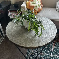 Tinned Copper Coffee Table