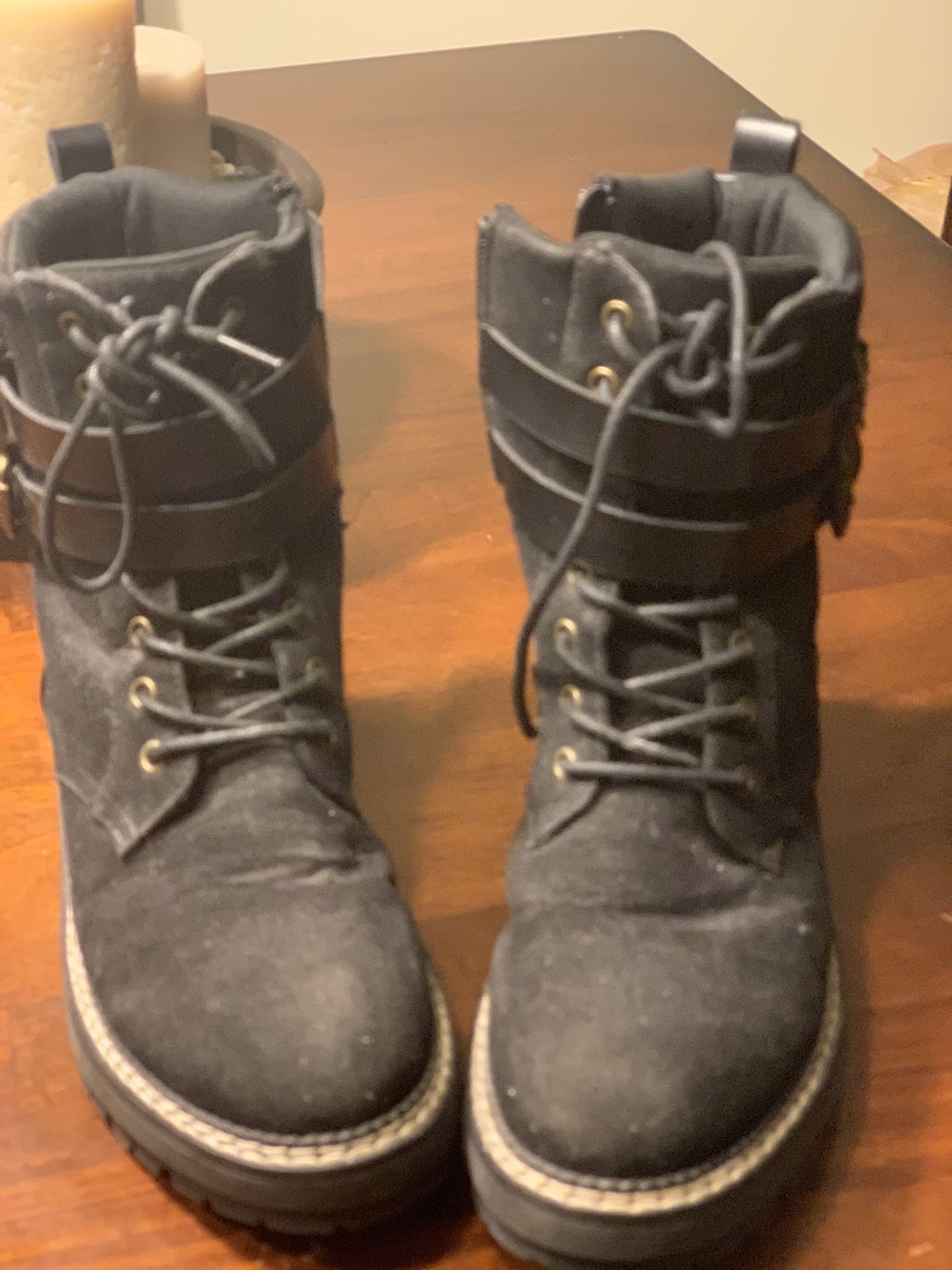 Black Boots Size 7