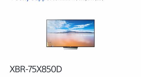 Sony XBR-75X850D 75-Inch 4K Smart TV