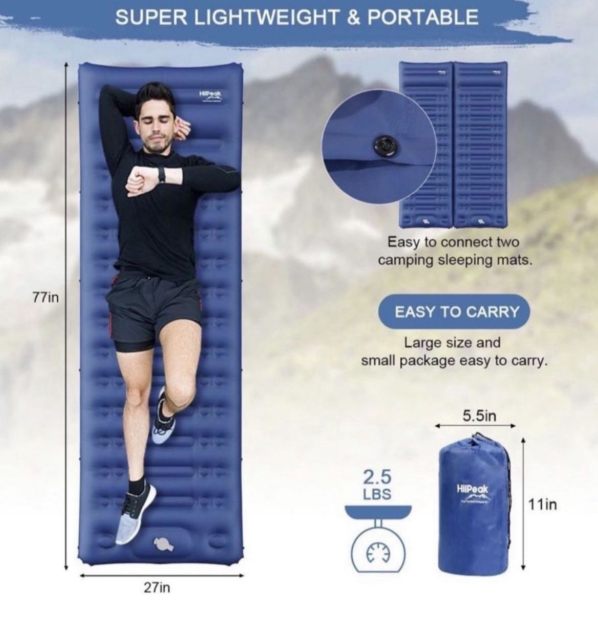 Sleeping Pad for Camping