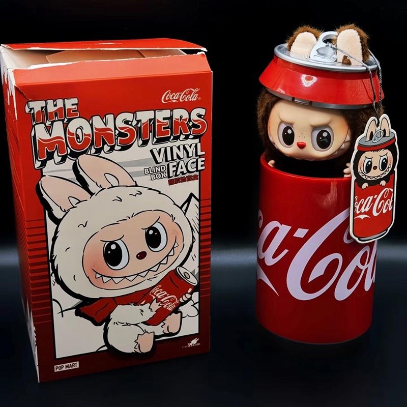 THE MONSTERS Coca-Cola Series-Enamel Face Blind Box 