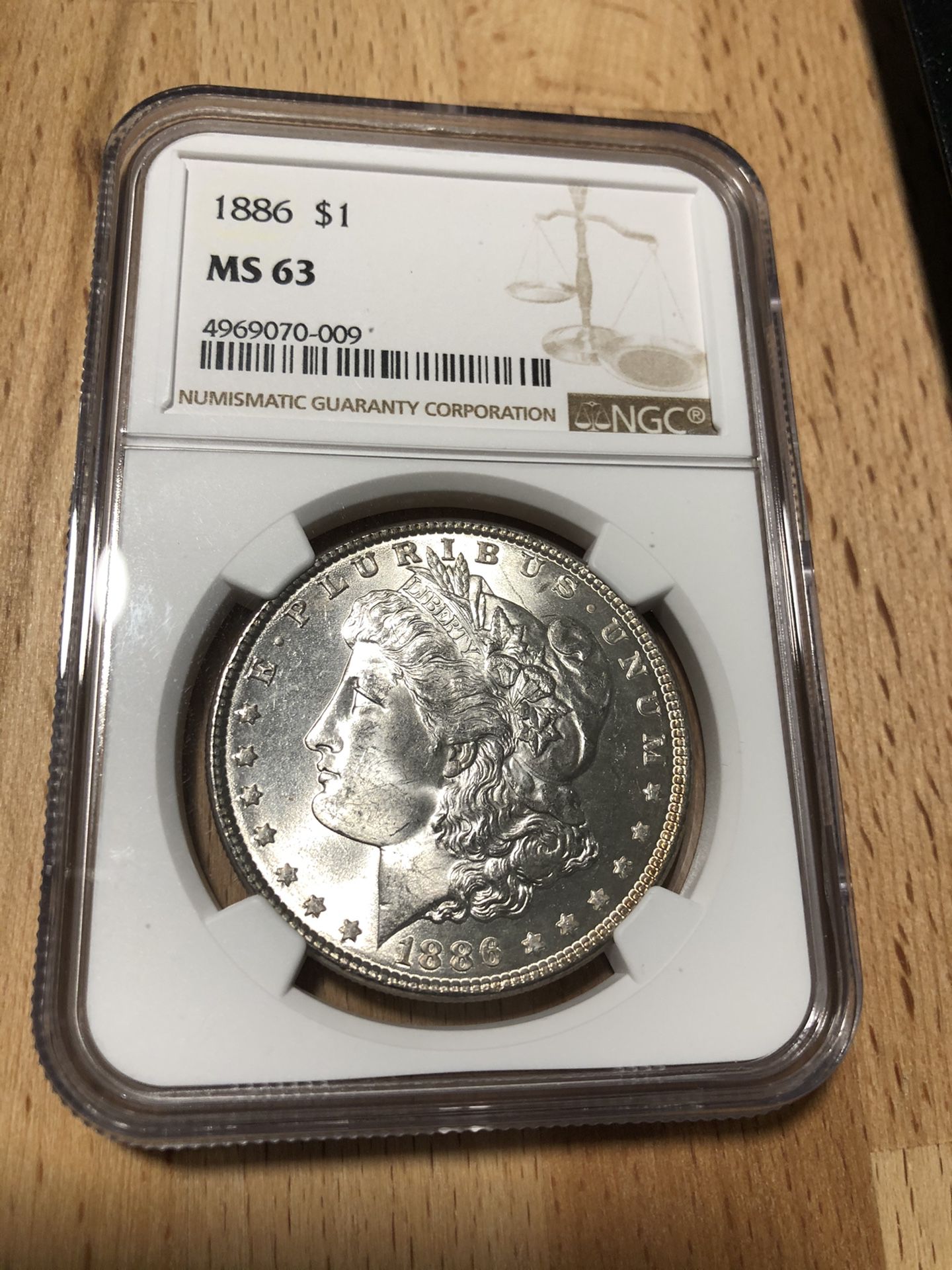 Morgan Silver Dollar - 1886