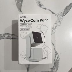 BRAND NEW: WYZE Cam Pan v3 Indoor/Outdoor IP65 1080P 360° Pan/Tilt/Zoom Wi-Fi SmartHome Security Cam
