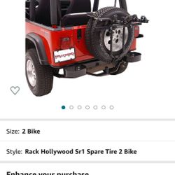 Bike Rack ( Spare Tire ) 