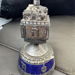 Jerusalem Dreidel Music Box – Plays “Oh Dreidel” – Judaica Hanukkah Decor – Sankyo