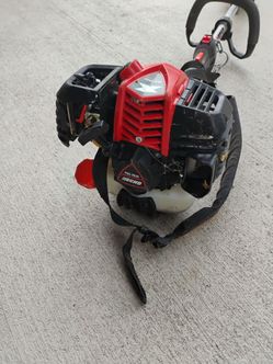 Gas powered pole chainsaw
