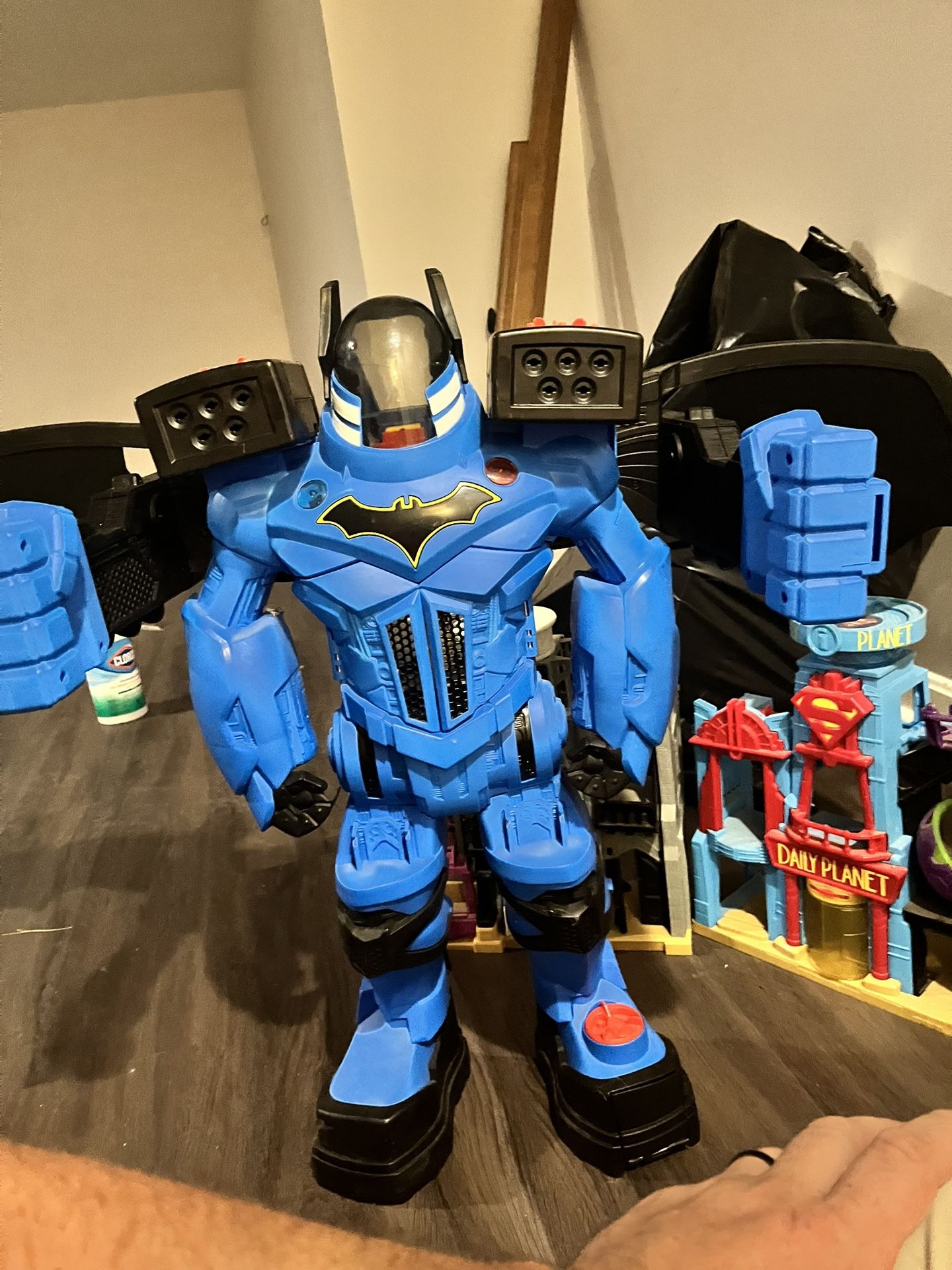 Several Marvel Toys.