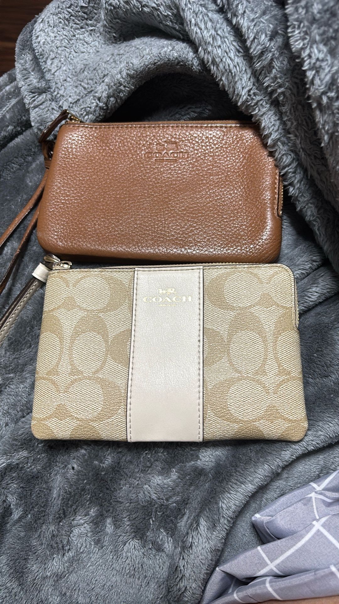 2 Coach Wristlets