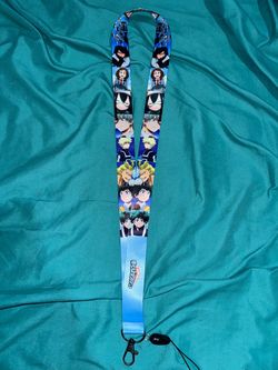 My hero, academia lanyard