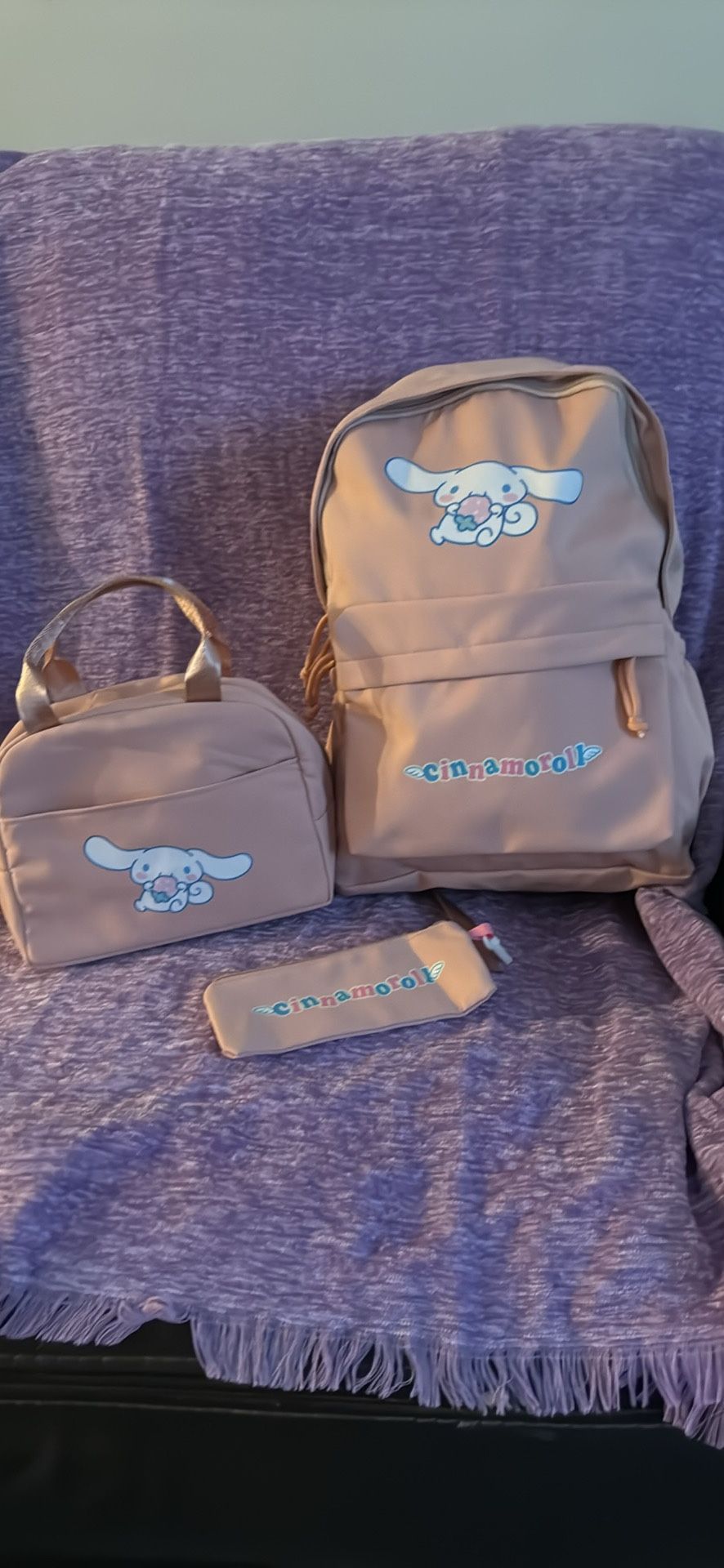 Cinnamon roll Backpack