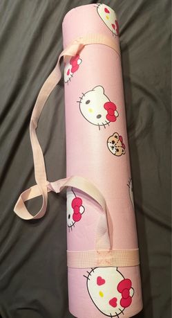 Hello Kitty yoga mat