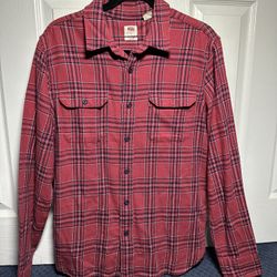 Levi’s Plaid Flannel Shirt – Men’s Medium