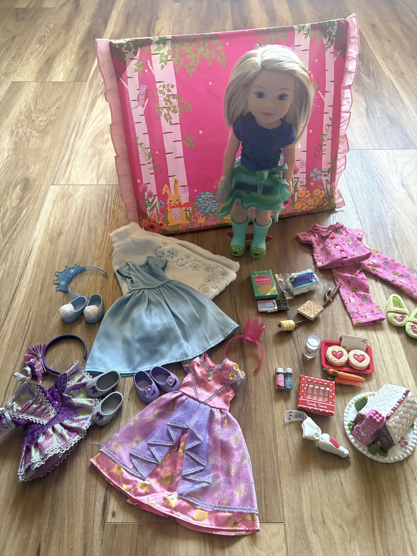American Girl Wellie Wisher Doll & Accessories