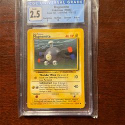 1999 Pokémon Base Set Magnemite