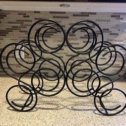 Black Iron 8 Bottle Wine Rack