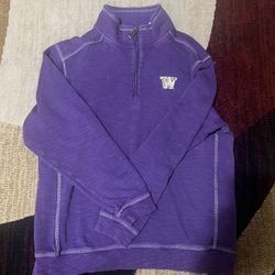UW Tommy Bahama Quarter zip jacket