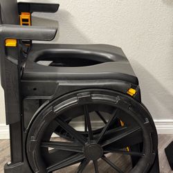 Shower/commode chair