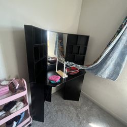 BLACK vanity 