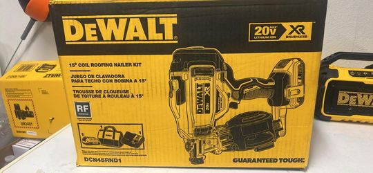 Pistola de calvos dewalt xr 20v roofing