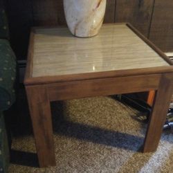 Glass Top Table