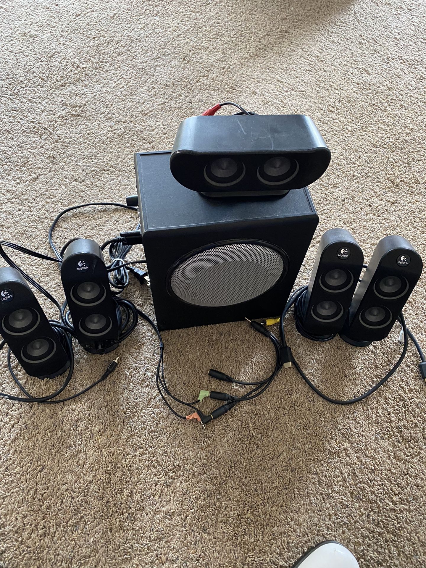 Speakers With Bass Box