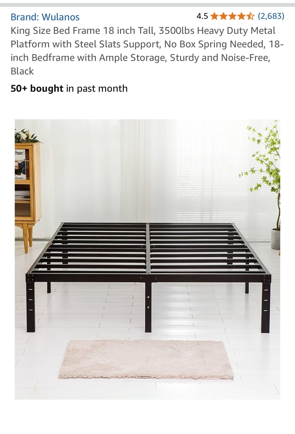 King Bed Frame