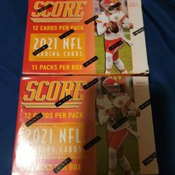2 2021 Score Football Blaster Boxes