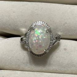 Brand New Opal Ring Size 7