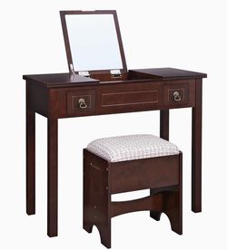 Dressing Table Set with Mirror