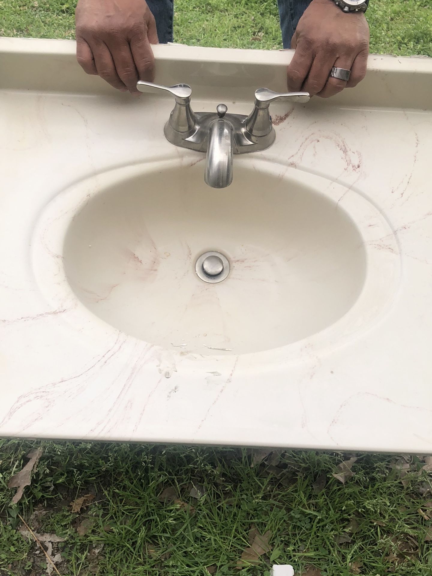 24” Ceramic Vanity Top