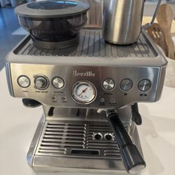 Breville Barista Express Espresso Machine BES870XL, Brushed Stainless Steel
