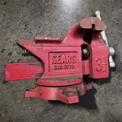 Sears 3-1/2" Jaw Bench Vise Tool Shop Tools Garage