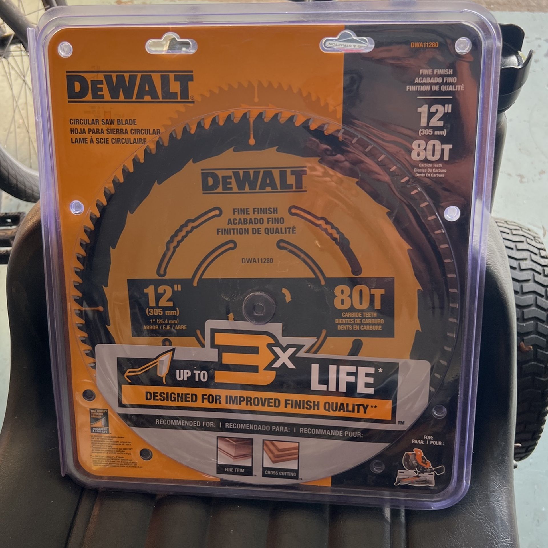 Dewalt 12 Inch 80 Tooth Sawblade